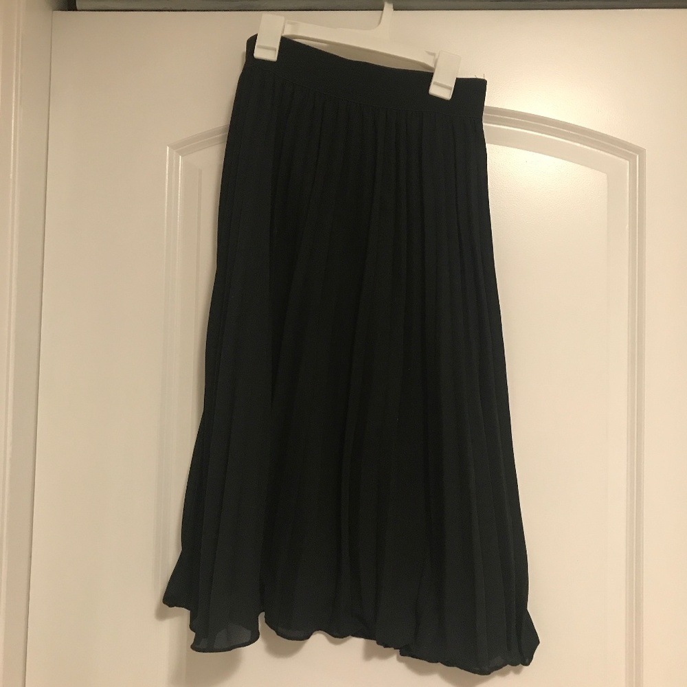Black Flowy Skirt